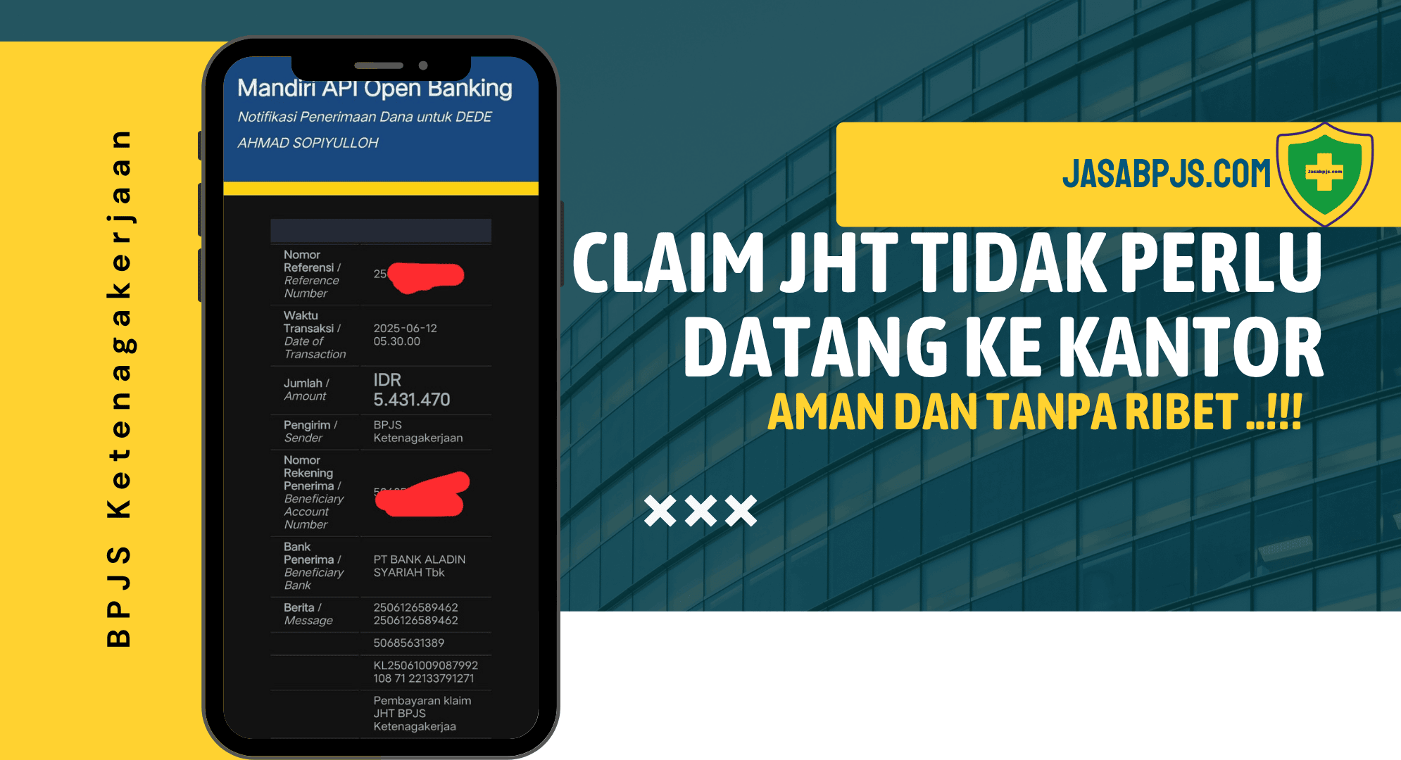 Biaya Jasa Pencairan BPJS