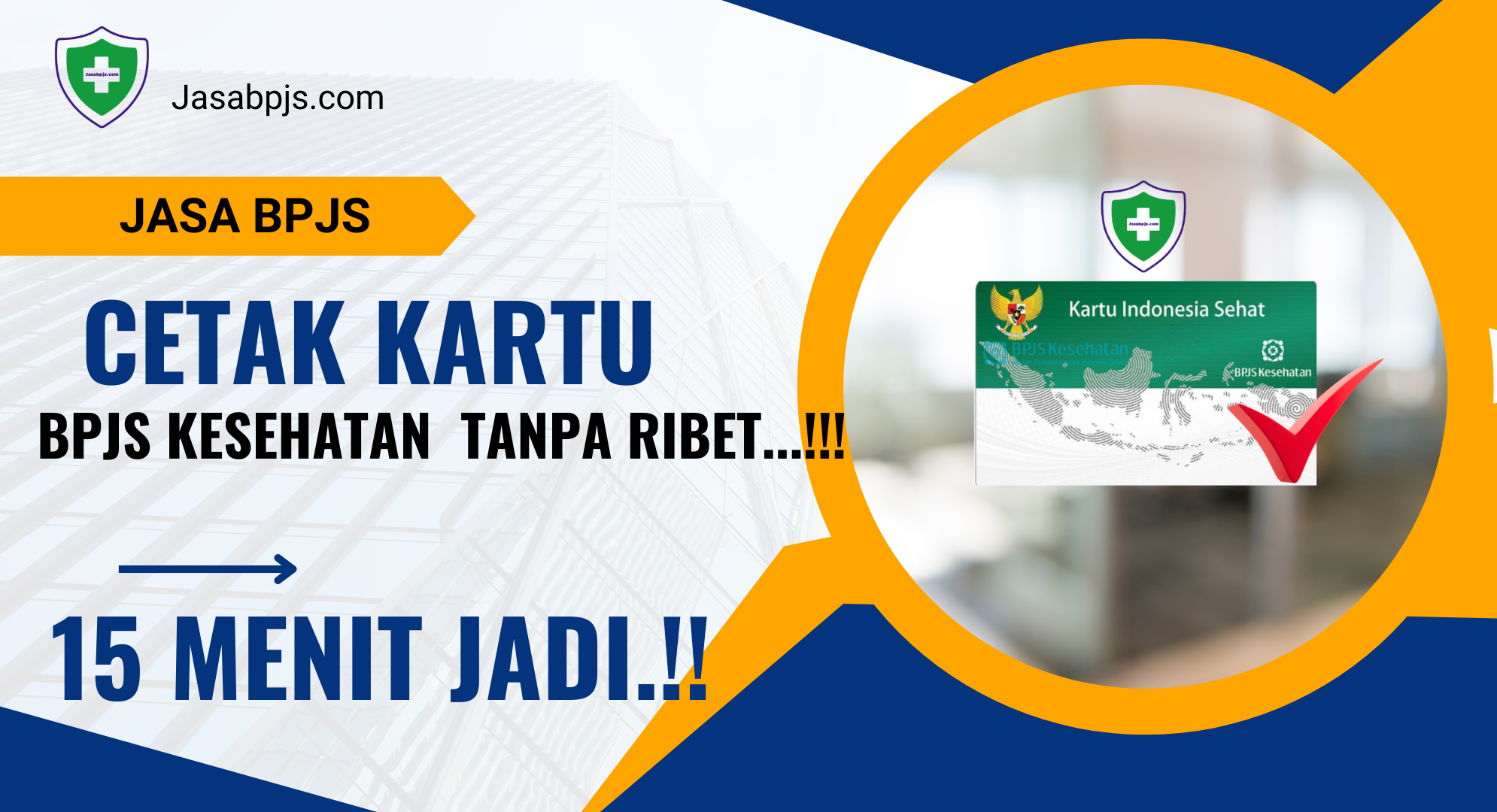 Jasa Pembuatan Kartu BPJS Kesehatan Hanya 200k 30 menit jadi