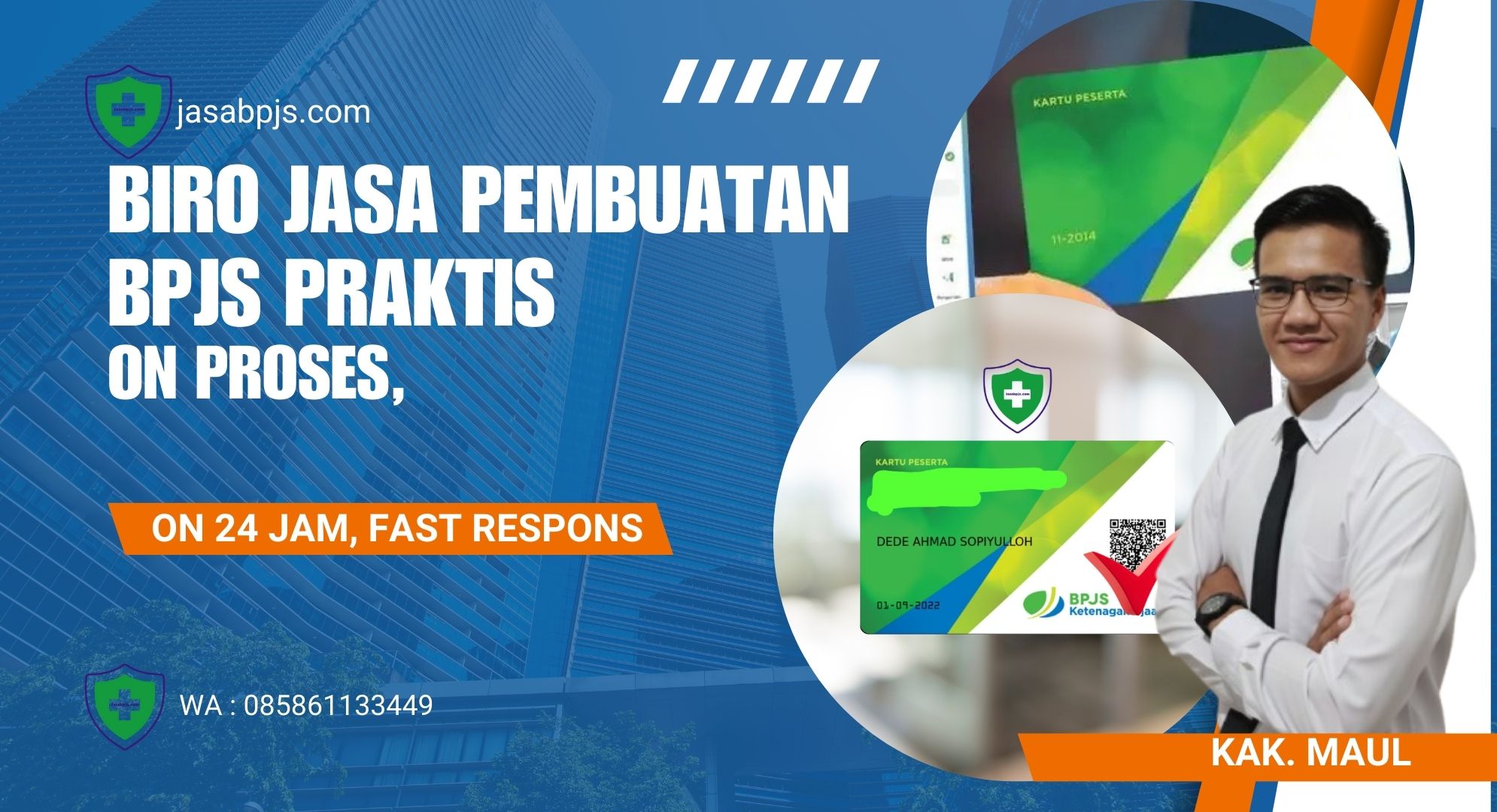 Biro Jasa Pembuatan BPJS On proses 24 jam