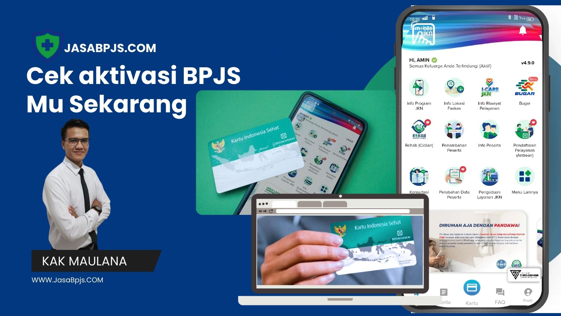 Cek BPJS Aktif atau Tidak Hanya dengan KTP