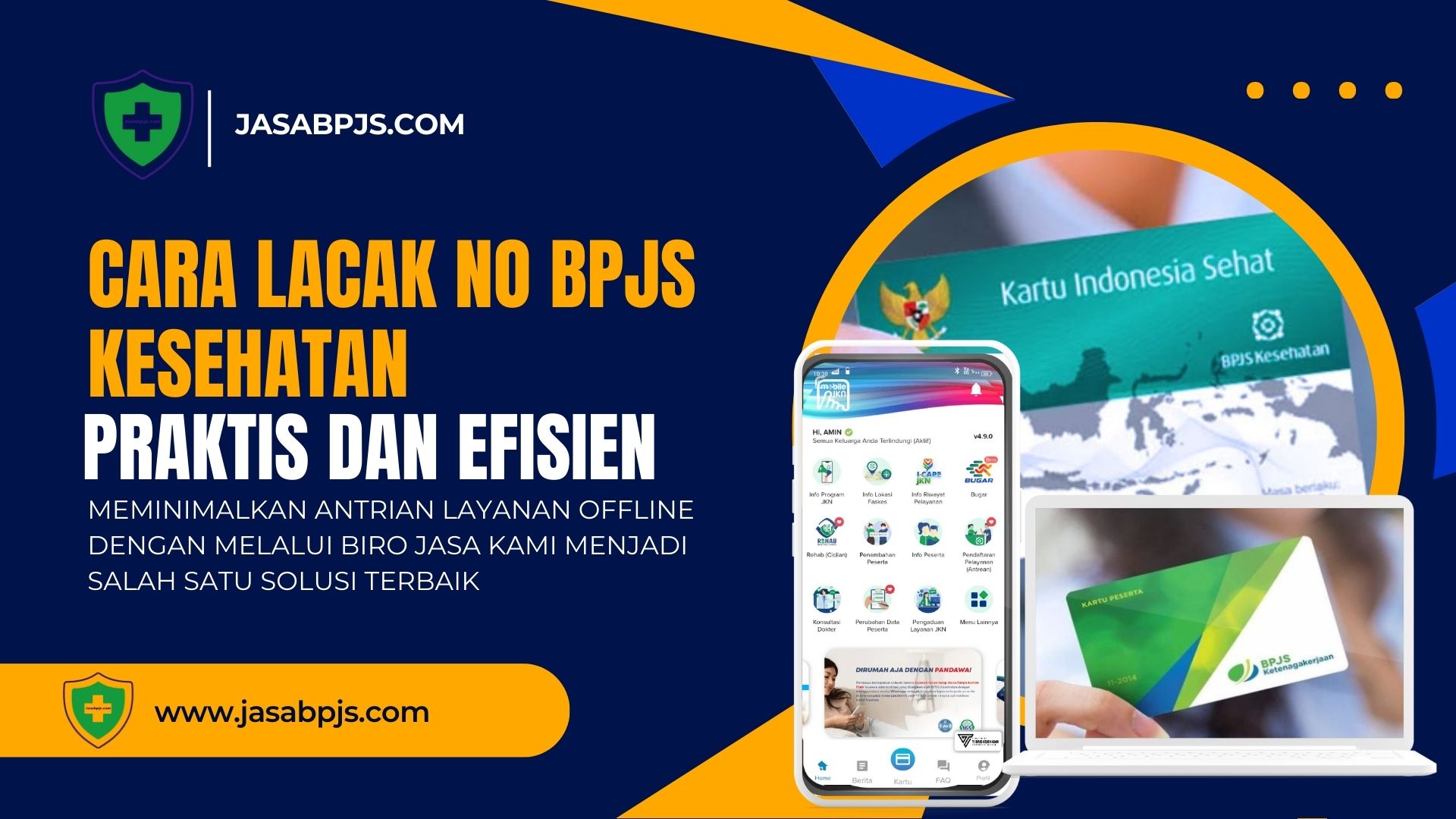 Lacak No BPJS Kesehatan Layanan praktis 100k